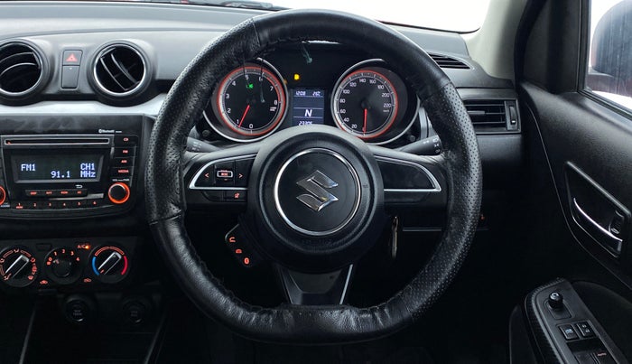 2018 Maruti Swift VXI AMT, Petrol, Automatic, 23,305 km, Steering Wheel Close Up