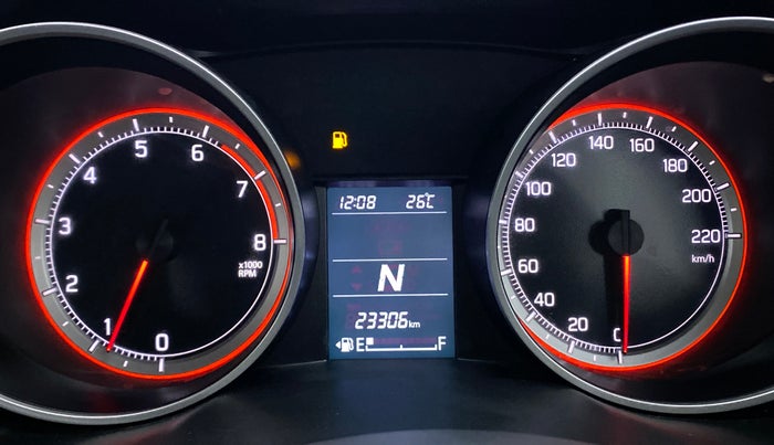 2018 Maruti Swift VXI AMT, Petrol, Automatic, 23,305 km, Odometer Image