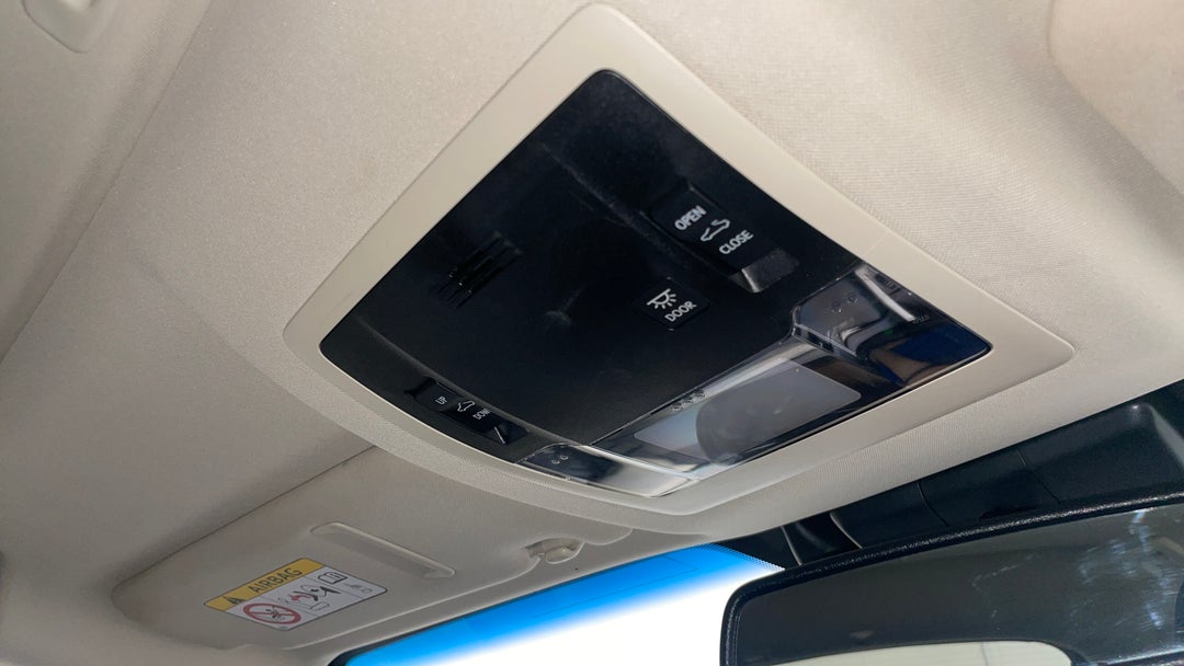 On-Roof Controls/Sunglass holder
