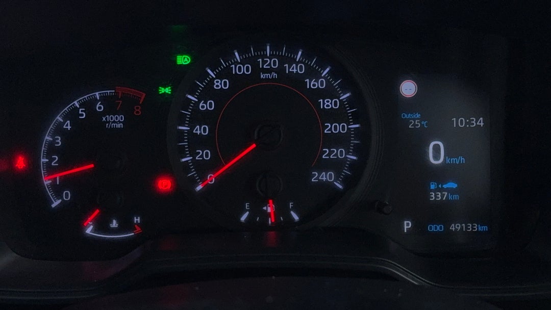 2020 Toyota Corolla Ascent Sport, Automatic, 49133 km, Odometer View