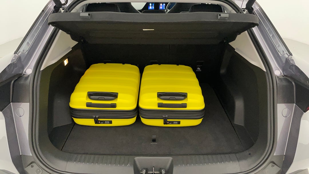 Boot Inside View with Luggage