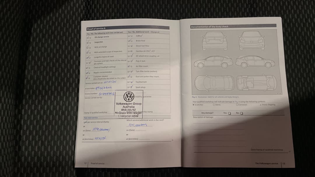 2020 Volkswagen Golf 110 Tsi Trendline, Automatic, 99585 km, Service History