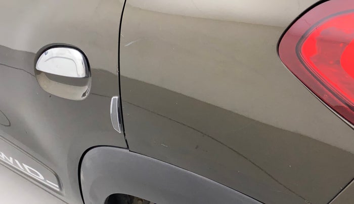 2019 Renault Kwid RXT 1.0 (O), Petrol, Manual, 50,524 km, Left quarter panel - Minor scratches