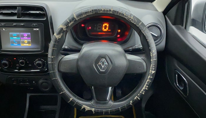 2019 Renault Kwid RXT 1.0 (O), Petrol, Manual, 50,524 km, Steering Wheel Close Up
