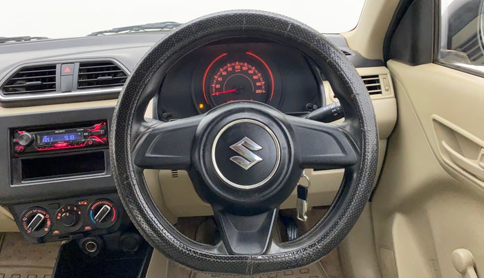 2018 Maruti Dzire LXI, Petrol, Manual, 65,424 km, Steering Wheel Close Up