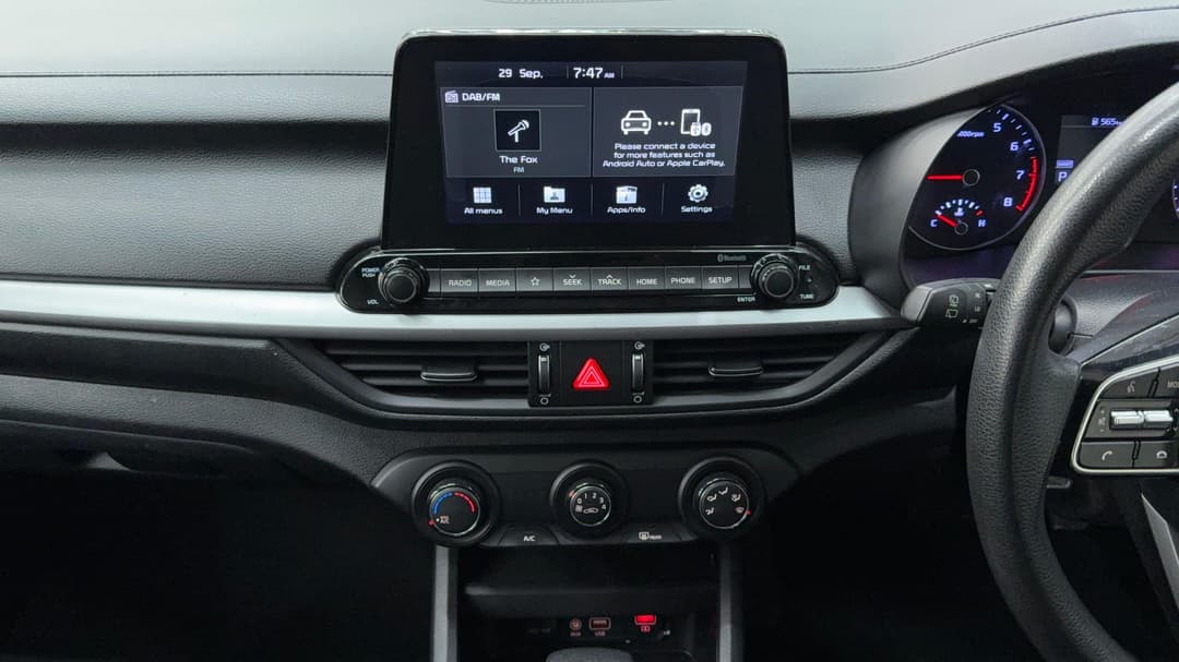 2019 Kia Cerato S, Automatic, 123865 km, Center Console