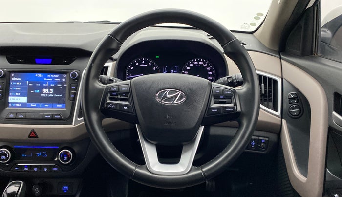 2019 Hyundai Creta 1.6 VTVT SX AUTO, Petrol, Automatic, 28,125 km, Steering Wheel Close Up