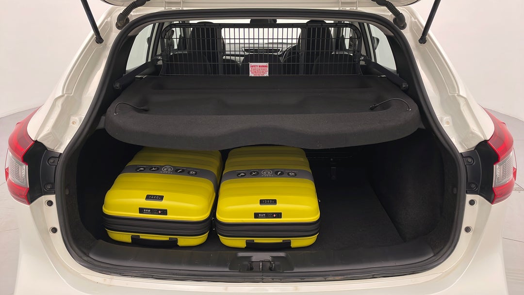 Boot Inside View with Luggage