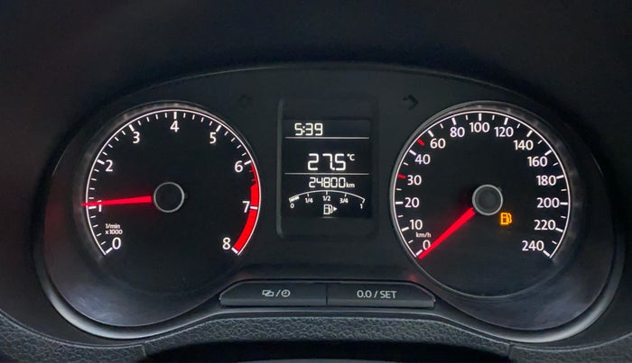 2018 Volkswagen Ameo Trendline 1.0, Petrol, Manual, 25,197 km, Odometer View