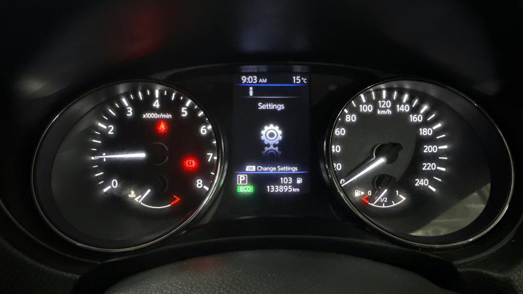 2021 Nissan X-trail St (2WD), Automatic, 133895 km, Odometer View