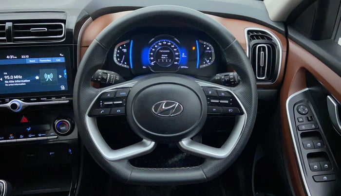 2021 Hyundai ALCAZAR PRESTIGE 1.5 MT 6STR, Diesel, Manual, 20,787 km, Steering Wheel Close Up