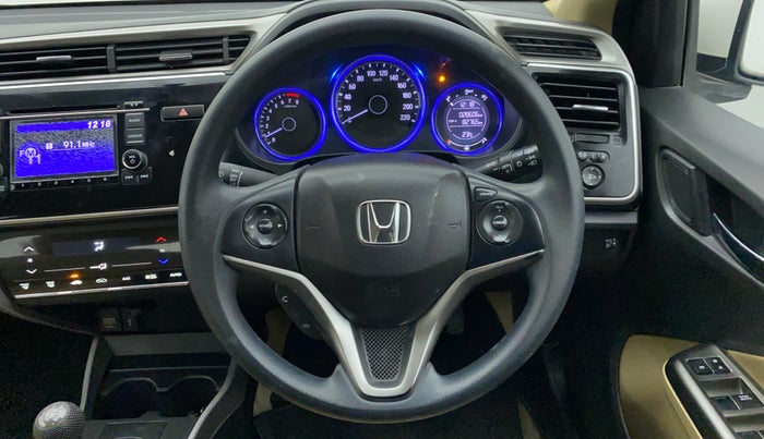 2016 Honda City V MT PETROL, Petrol, Manual, 28,606 km, Steering Wheel Close Up