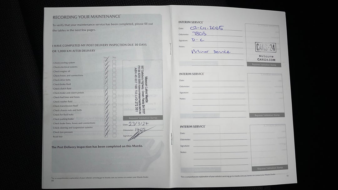 2023 Mazda 3 G20 Evolve, Automatic, 9804 km, Service History