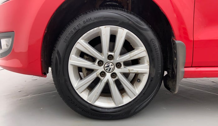 2014 Volkswagen Polo HIGHLINE1.2L PETROL, Petrol, Manual, 57,558 km, Left Front Wheel