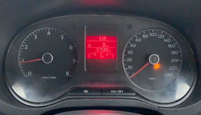2014 Volkswagen Polo HIGHLINE1.2L PETROL, Petrol, Manual, 57,558 km, Odometer View