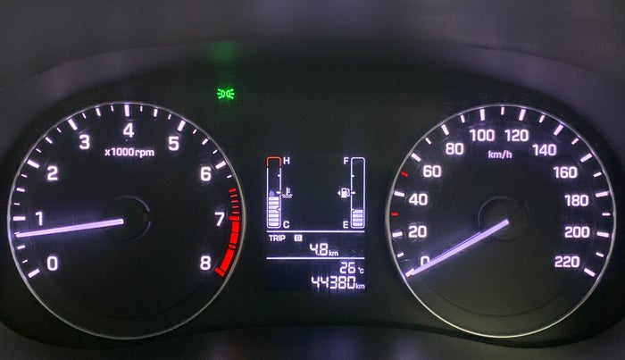 2017 Hyundai Creta E PLUS 1.6 PETROL, Petrol, Manual, 44,380 km, Odometer Image