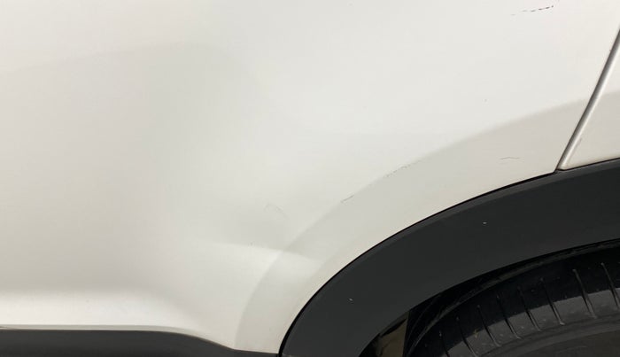 2017 Hyundai Creta E PLUS 1.6 PETROL, Petrol, Manual, 44,380 km, Rear left door - Slightly dented
