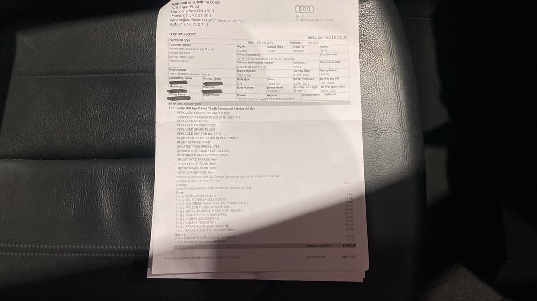 2019 Audi Q2 40 Tfsi Quatt Sport (2.0 Tfsi), Automatic, 68669 km, Service History