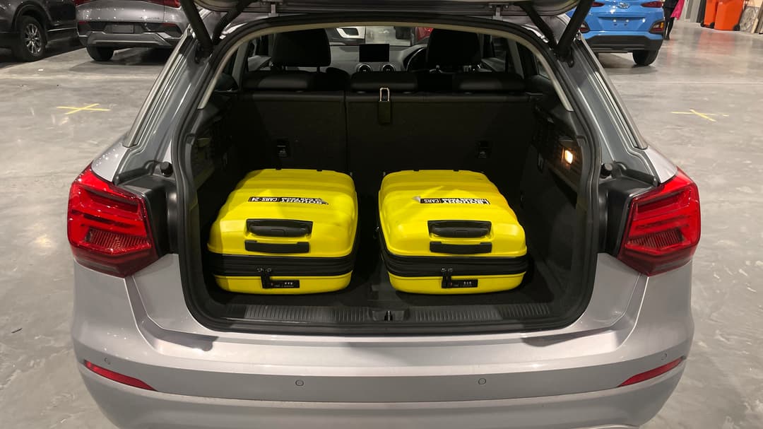 2019 Audi Q2 40 Tfsi Quatt Sport (2.0 Tfsi), Automatic, 68669 km, Boot Inside View with Luggage