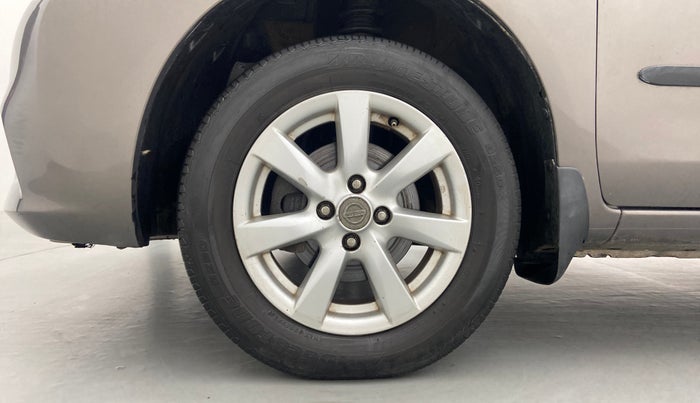 2012 Nissan Sunny XV PETROL, Petrol, Manual, 1,19,652 km, Left Front Wheel
