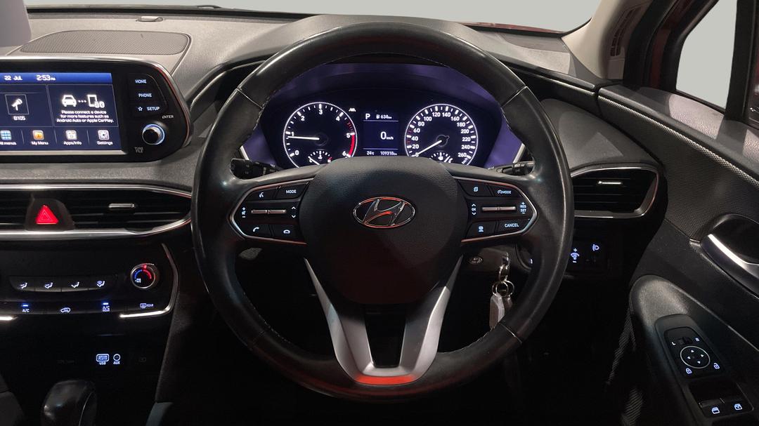 2019 Hyundai Santa Fe Active Crdi (AWD), Automatic, 109318 km, Steering Wheel Close-up