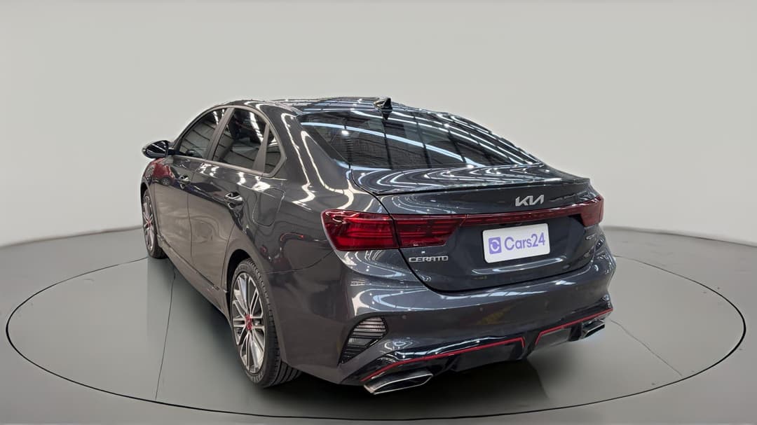 2022 Kia Cerato Gt, Automatic, 77239 km, Left Back Diagonal (45- Degree) View