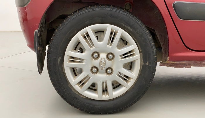 2010 Hyundai Santro Xing GLS, Petrol, Manual, 64,852 km, Right Rear Wheel