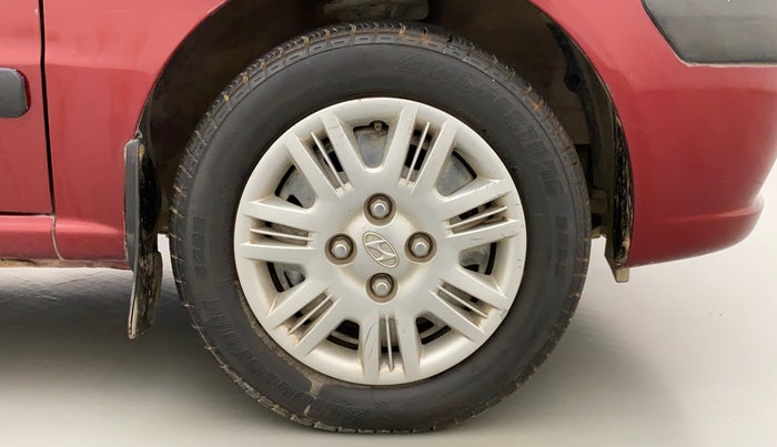 2010 Hyundai Santro Xing GLS, Petrol, Manual, 64,852 km, Right Front Wheel
