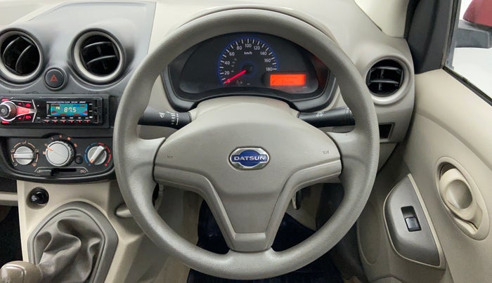 2015 Datsun Go T, Petrol, Manual, 83,782 km, Steering Wheel Close Up
