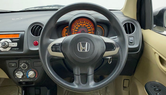 2014 Honda Amaze 1.2L I-VTEC S, Petrol, Manual, 10,832 km, Steering Wheel Close Up