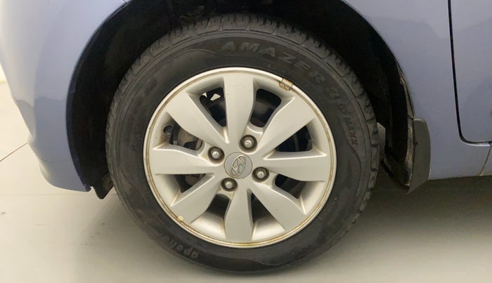 2014 Hyundai Xcent S (O) 1.2, Petrol, Manual, 9,021 km, Left Front Wheel