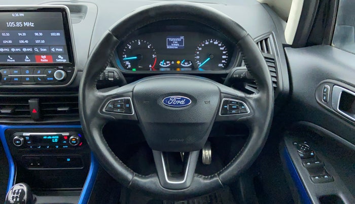 2018 Ford Ecosport 1.5TITANIUM TDCI, Diesel, Manual, 56,738 km, Steering Wheel Close Up