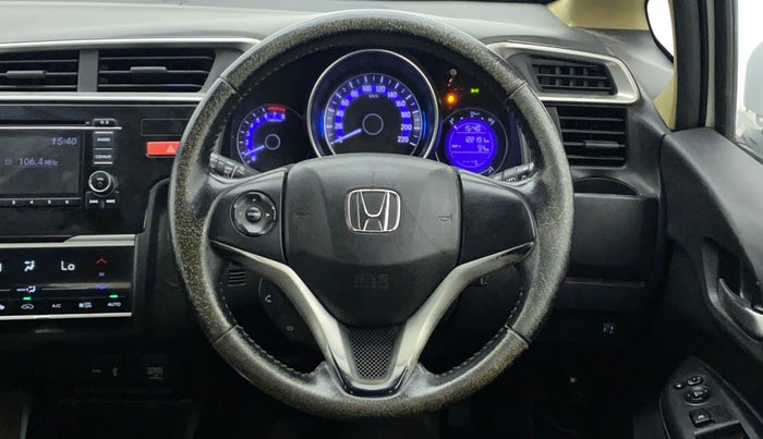 2016 Honda Jazz 1.2L I-VTEC V, Petrol, Manual, 1,22,191 km, Steering Wheel Close Up