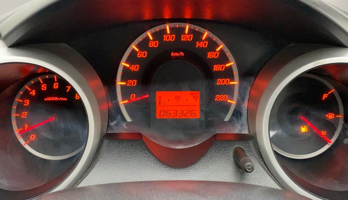 2012 Honda Jazz 1.2L I-VTEC X, Petrol, Manual, 63,326 km, Odometer Image