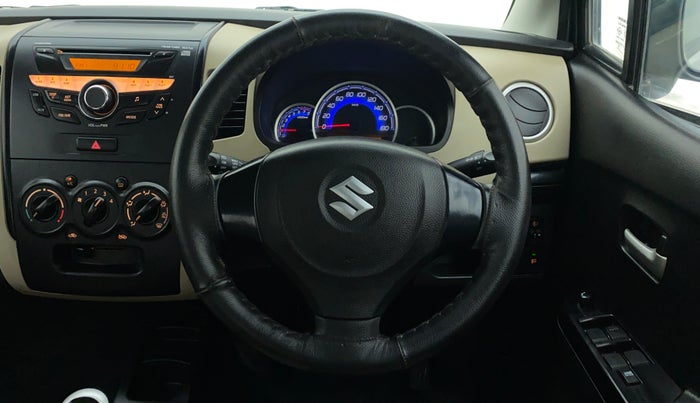 2018 Maruti Wagon R 1.0 VXI, Petrol, Manual, 23,032 km, Steering Wheel Close Up