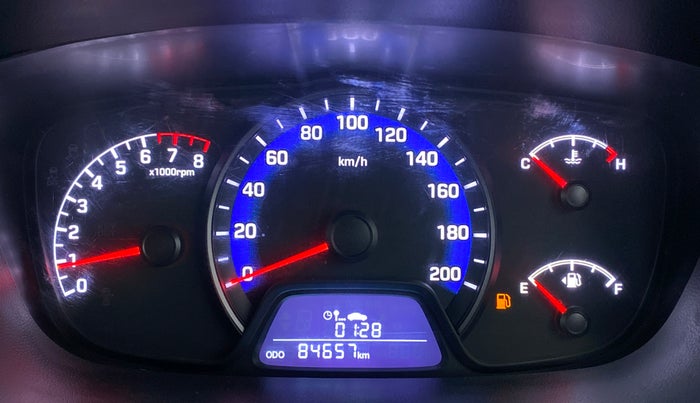 2019 Hyundai Xcent S 1.2, CNG, Manual, 84,966 km, Odometer Image