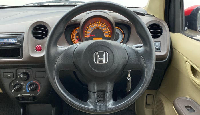 2014 Honda Brio 1.2 EX MT I VTEC, Petrol, Manual, 30,160 km, Steering Wheel Close Up