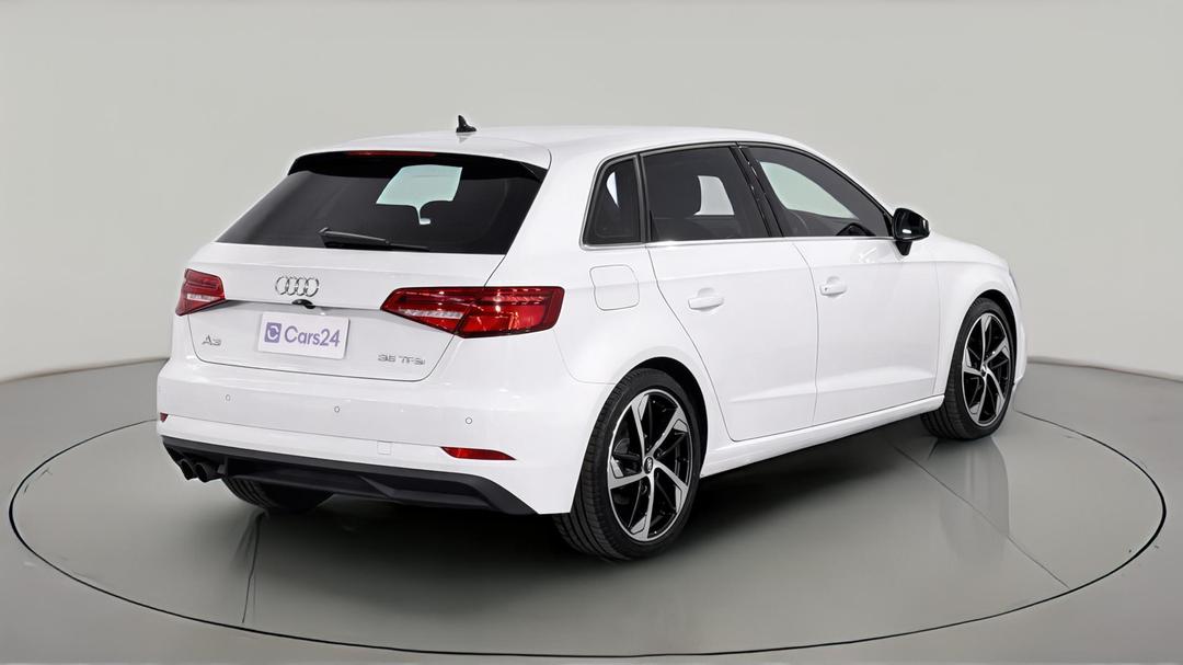 2019 Audi A3 35 Tfsi  (1.4 Tfsi Cod), Automatic, 40363 km, Right Back Diagonal (45- Degree) View