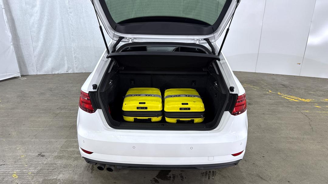 2019 Audi A3 35 Tfsi  (1.4 Tfsi Cod), Automatic, 40363 km, Boot Inside View with Luggage