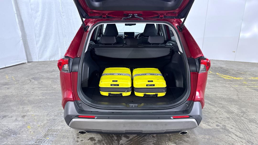 2024 Toyota RAV4 Gxl (AWD) Hybrid, Automatic, 28034 km, Boot Inside View with Luggage