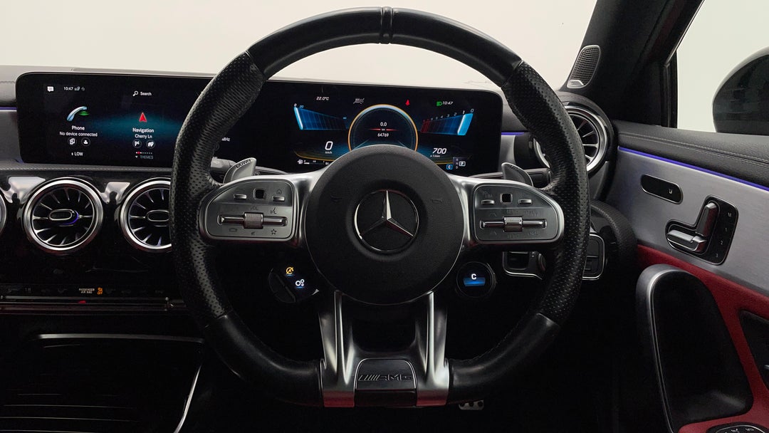 2021 Mercedes-amg A35 4matic, Automatic, 64769 km, Steering Wheel Close-up
