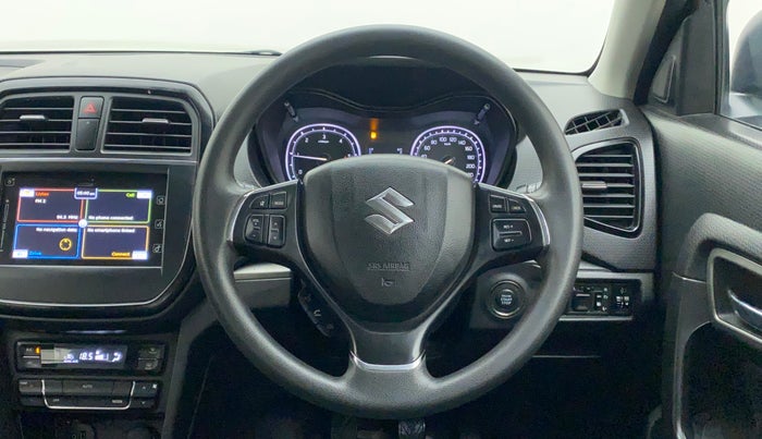 2019 Maruti Vitara Brezza ZDI PLUS, Diesel, Manual, 50,070 km, Steering Wheel Close Up