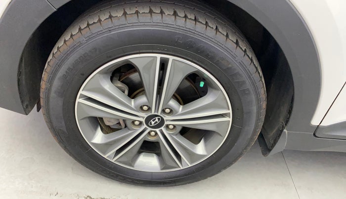 2018 Hyundai Creta SX PLUS AT 1.6 PETROL, Petrol, Automatic, 41,987 km, Left Front Wheel