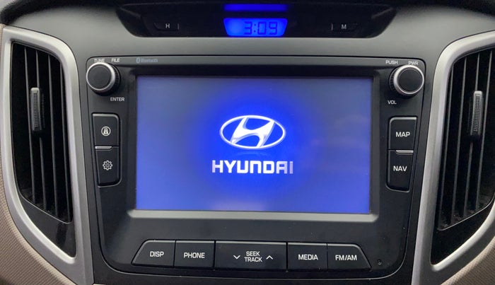 2018 Hyundai Creta SX PLUS AT 1.6 PETROL, Petrol, Automatic, 41,987 km, Infotainment System