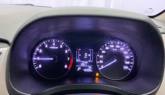 2018 Hyundai Creta SX PLUS AT 1.6 PETROL, Petrol, Automatic, 41,987 km, Odometer Image