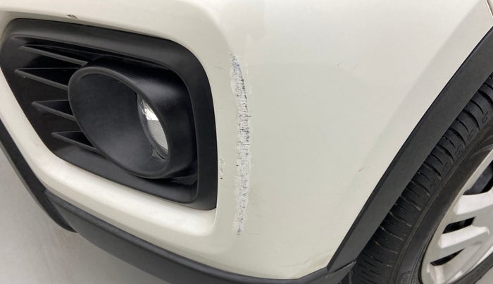 2022 Maruti BREZZA VXI SMART HYBRID, Petrol, Manual, 27,372 km, Front bumper - Minor scratches