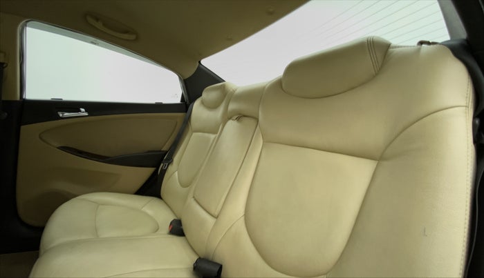 2012 Hyundai Verna FLUIDIC 1.6 EX CRDI, Diesel, Manual, 1,00,244 km, Right Side Rear Door Cabin