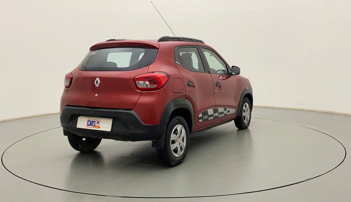 2018 Renault Kwid RXT 1.0 AMT (O), Petrol, Automatic, 1,00,669 km, Right Back Diagonal