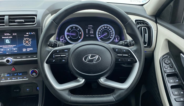 2021 Hyundai Creta SX MT, Diesel, Manual, 21,602 km, Steering Wheel Close Up