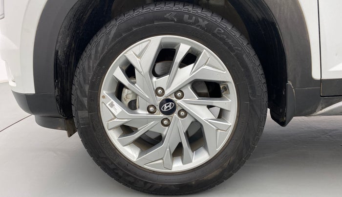 2021 Hyundai Creta SX MT, Diesel, Manual, 21,602 km, Left Front Wheel